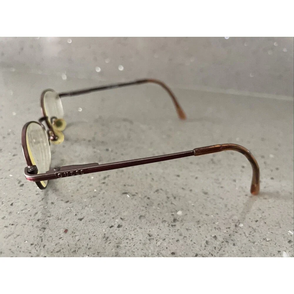 Guess BU 44-17-125 FLEX HINGES Purple Burgundy Full Rim Eyeglasses Frames ONLY
